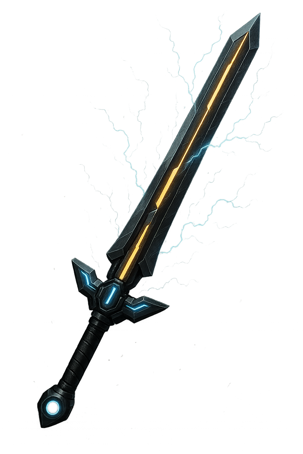 Concept art of the Sword of Thunder